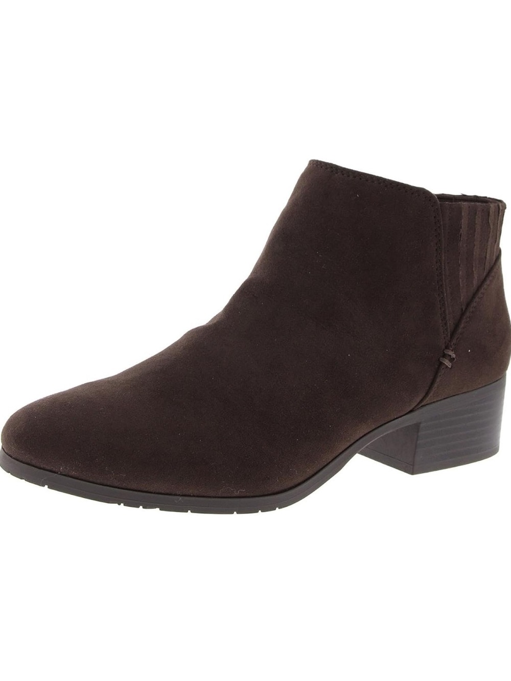 Kenneth Cole Reaction Dark Brown Suede Ankle Bootie